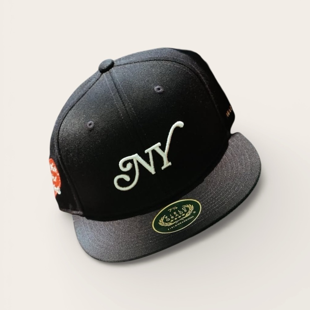 Have a nice day limited NY Navy Blue Cap sz 7 3/8